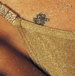 Holly Valance Tattoos