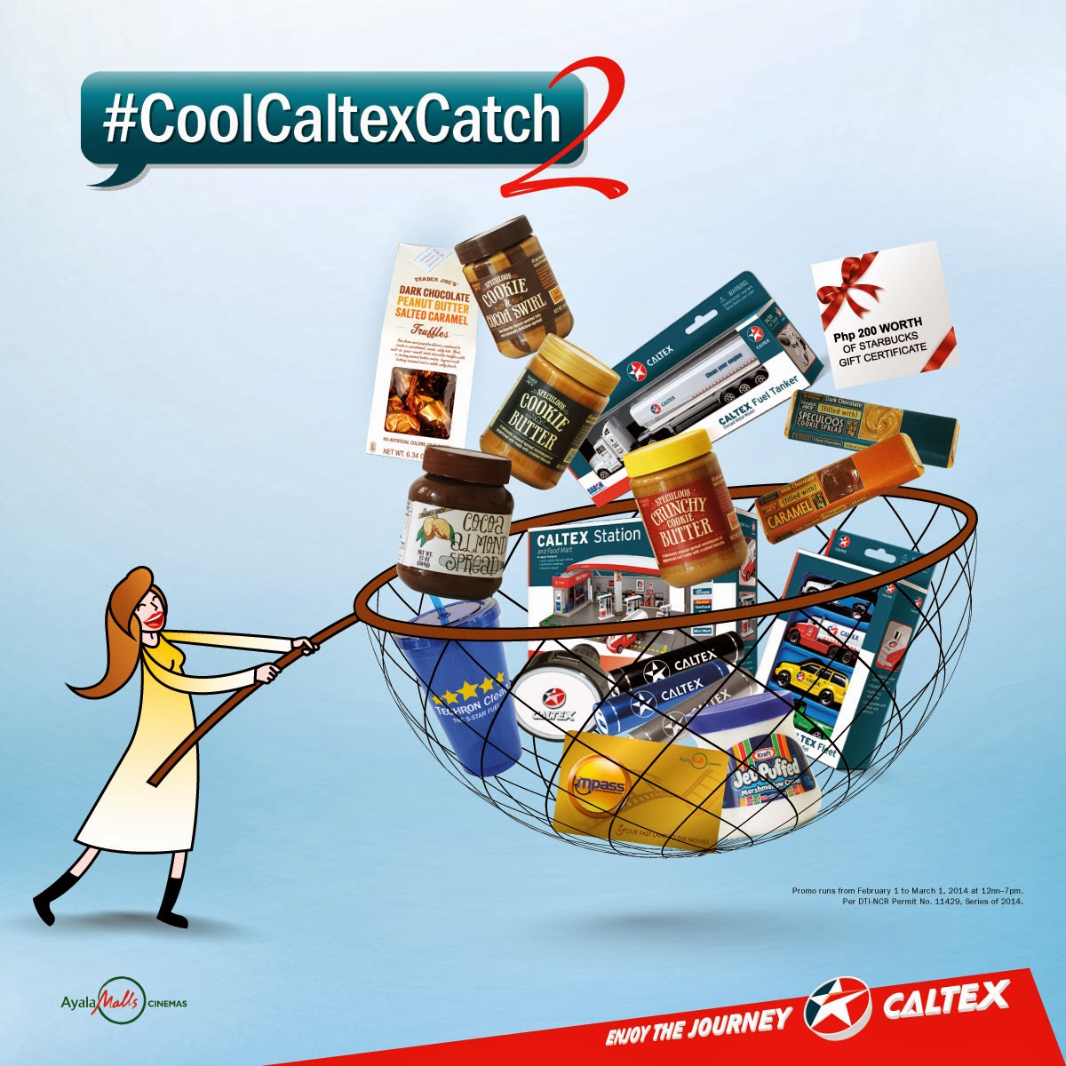 Fuel Up at Caltex for Instant Cool Catch