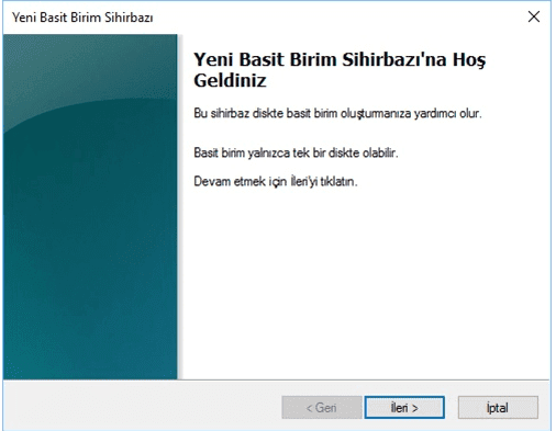 Windows 10’da Disk Bölme ve Yeni Disk Bölümü Oluşturma Nasıl Yapılır?