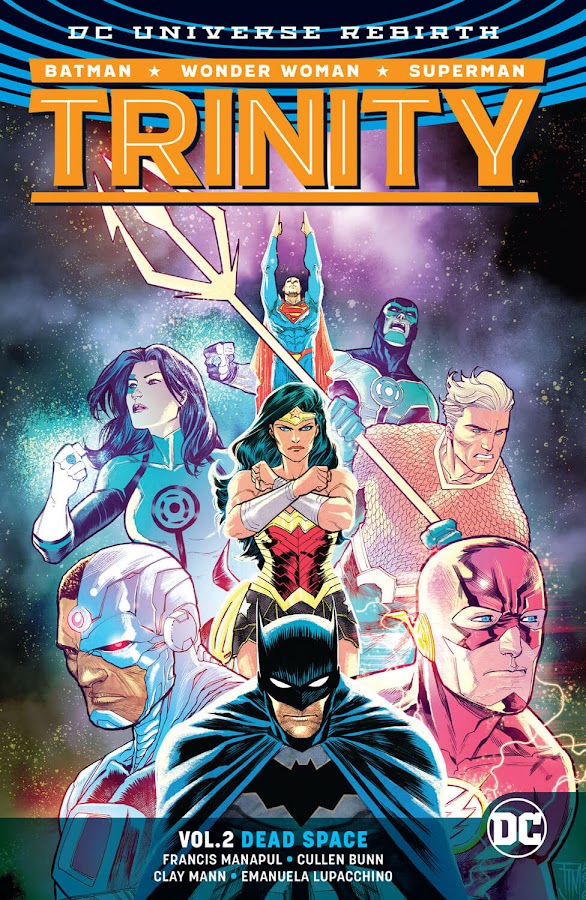 trinity dead space dc comics dc rebirth justice league batman superman wonder woman francis manapul