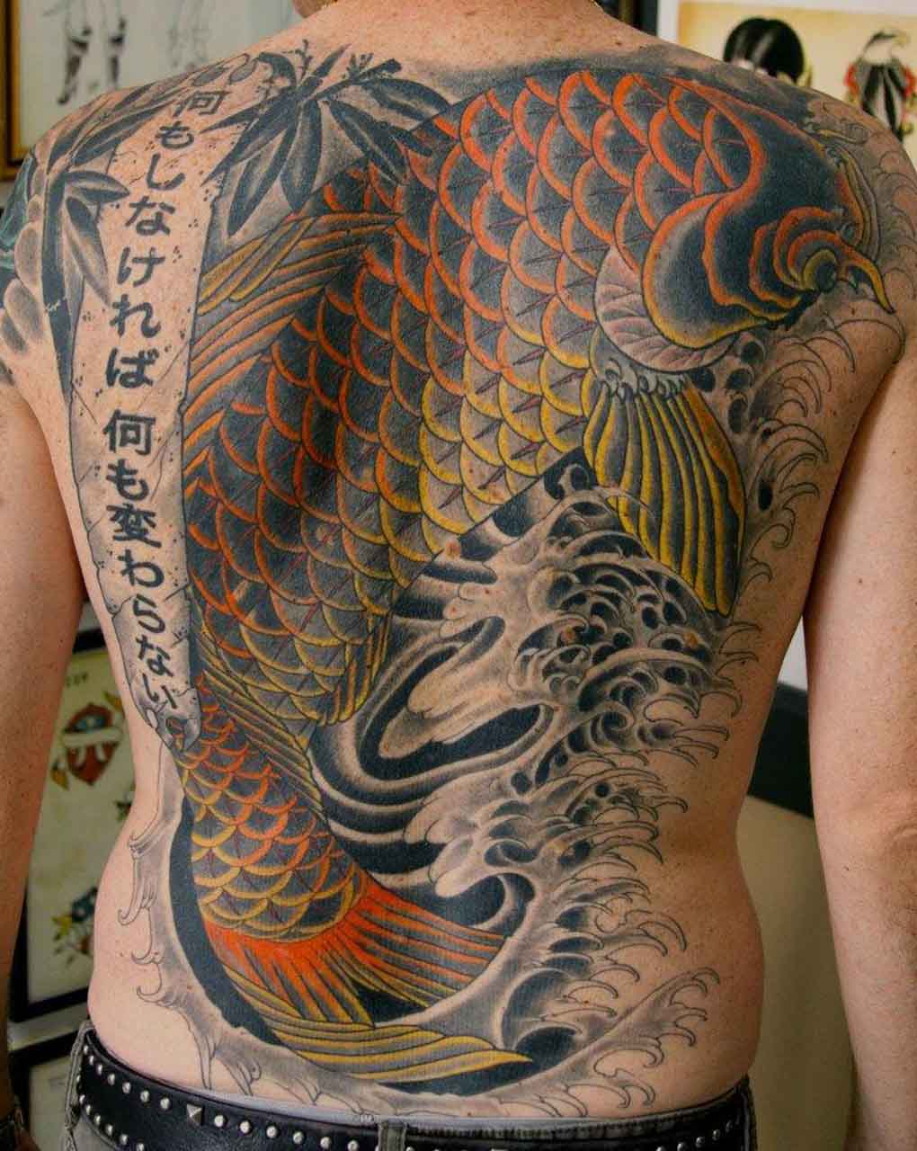 koi fish tattoo photos