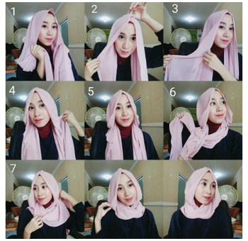 Tutorial Hijab Modern Dan Simple