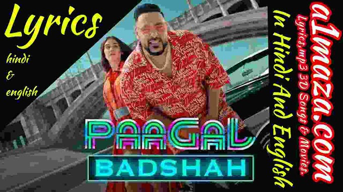 Paagal Lyrics - Badshah