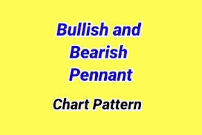 Bullish and Bearish Pennant Chart Pattern Image, Bullish and Bearish Pennant Chart Pattern Diagram