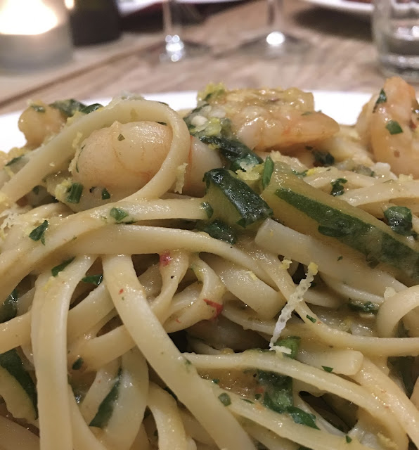 King Prawn Linguine #Italianfood Spaghetti House, London