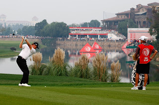 Ernie Els, Sheshan 18th hole