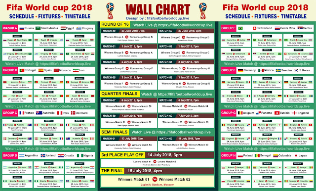  will open the World Cup with a match against Saudi Arabia on  Russia 2018 World Cup Schedule: Groups, Fixtures, Kick-off Times And Venues