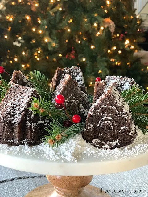 Easiest gingerbread village