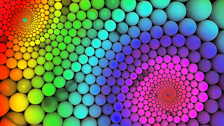colorful 3d fractal wallpaper