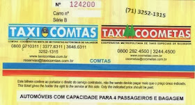 táxi executivo em Salvador
