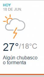 Clima Actual y Pronóstico