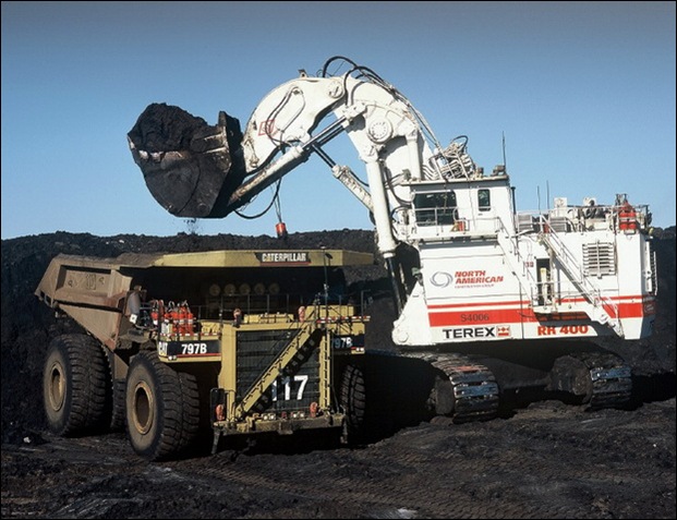 TEREX RH400 worlds largest hydraulic shovel 20