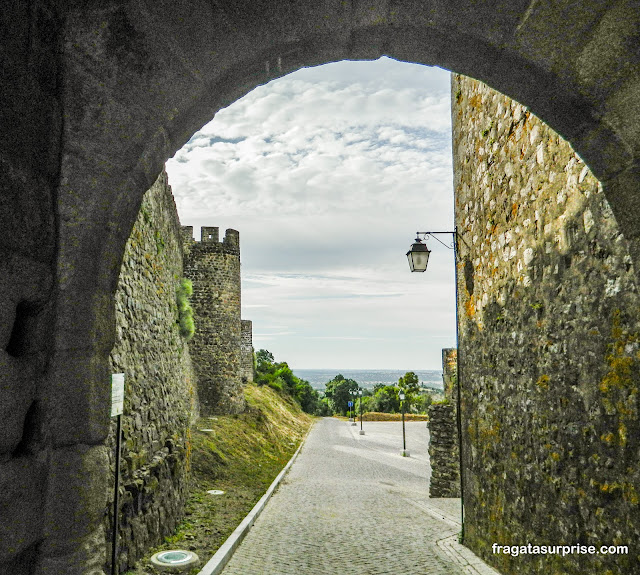 Castelo de Montemor-o-Novo em Portugal