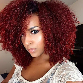 Red Burgundy Hair