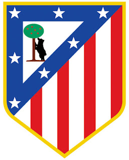Logo Klub Sepakbola Atlético Madrid Liga Spanyol