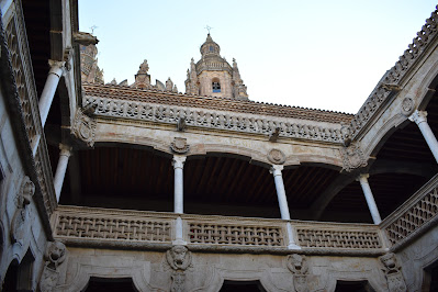 Casa das Conchas de Salamanca com 300 conchas na fachada e a Biblioteca Pública de Salamanca