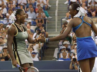 tennis stars Venus and Serena Williams