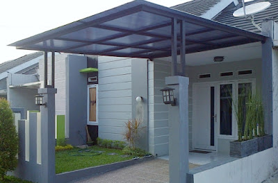  Teras Rumah Galvalum Minimalis Modern 