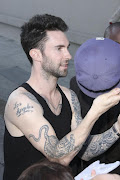 Celebrity Tattoos Part II (adam levine tattoo sleeve )