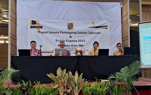  PT Ulima Nitra Tbk menyelenggarakan RUPST dan Public Expose tahun 2023