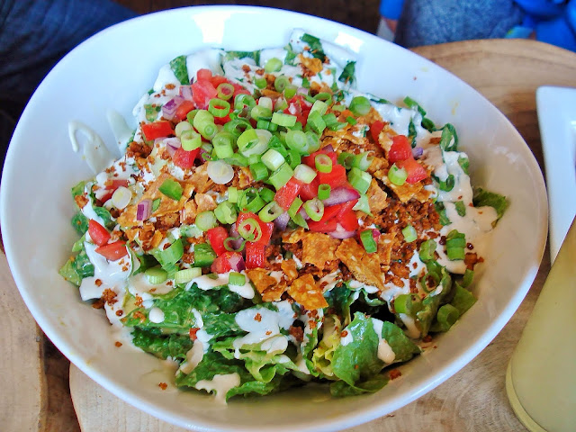 Taco Salad at Raw Aura, Port Credit