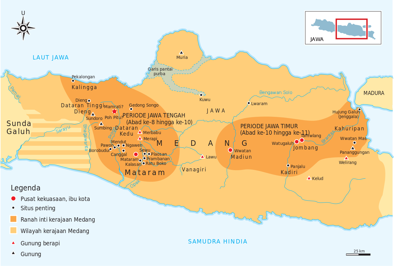 Sejarah Lengkap Kerajaan Mataram Kuno (Kerajaan Medang 