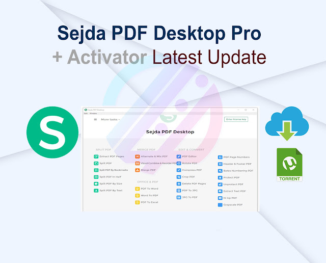 Sejda PDF Desktop Pro 7.6.8 + Activator Latest Update