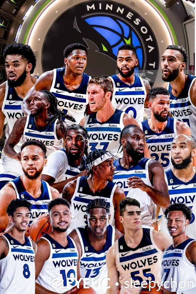 Minnesota Timberwolves 22-23 Portraits Pack by Sleepychon | NBA 2K23