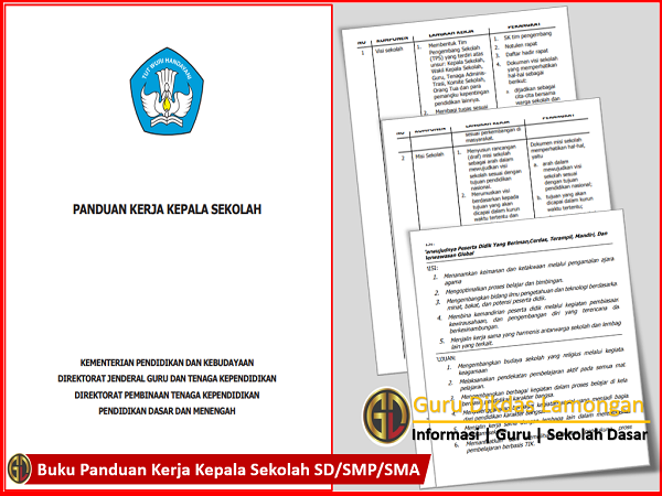 Buku Panduan Kerja Kepala Sekolah SD/SMP/SMA