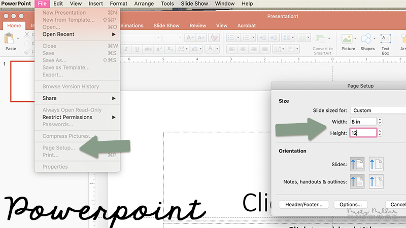 Designing Pinterest Pins with PowerPoint