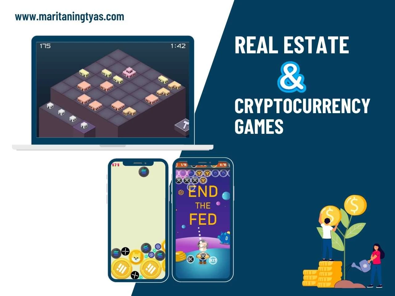 Real estate dan criptocurrency games