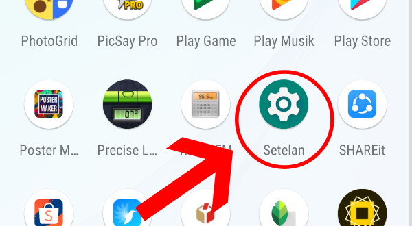 Cara Buka Pengaturan Ponsel