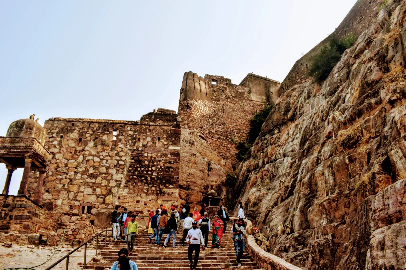 Ranthambore Fort, Located in the middle of National Park