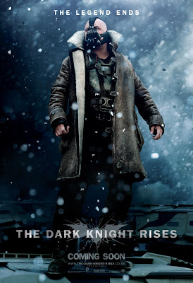 The Dark Knight Rises “The Legend Ends” Character Movie Poster Set - Tom Hardy as Bane