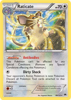 Raticate BREAKpoint Pokemon Card