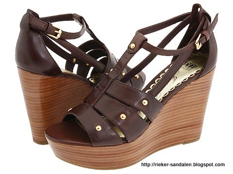 Rieker sandalen:sandalen-373455