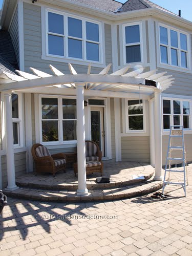 how to build a pergola