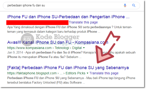 [Jual Blog] Fakta iPhone + Kodeblog Blogger Template