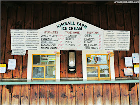 Granjas de Massachusetts: Helados en la Kimball Farm