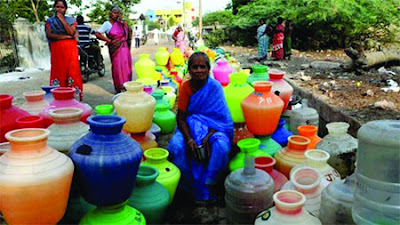 তীব্র পানি সংকটে অচল হয়ে পড়েছে চেন্নাই