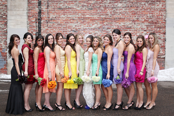 Dresses for the bridesmaid