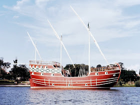 caravela na Lagoa do Taquaral, Campinas