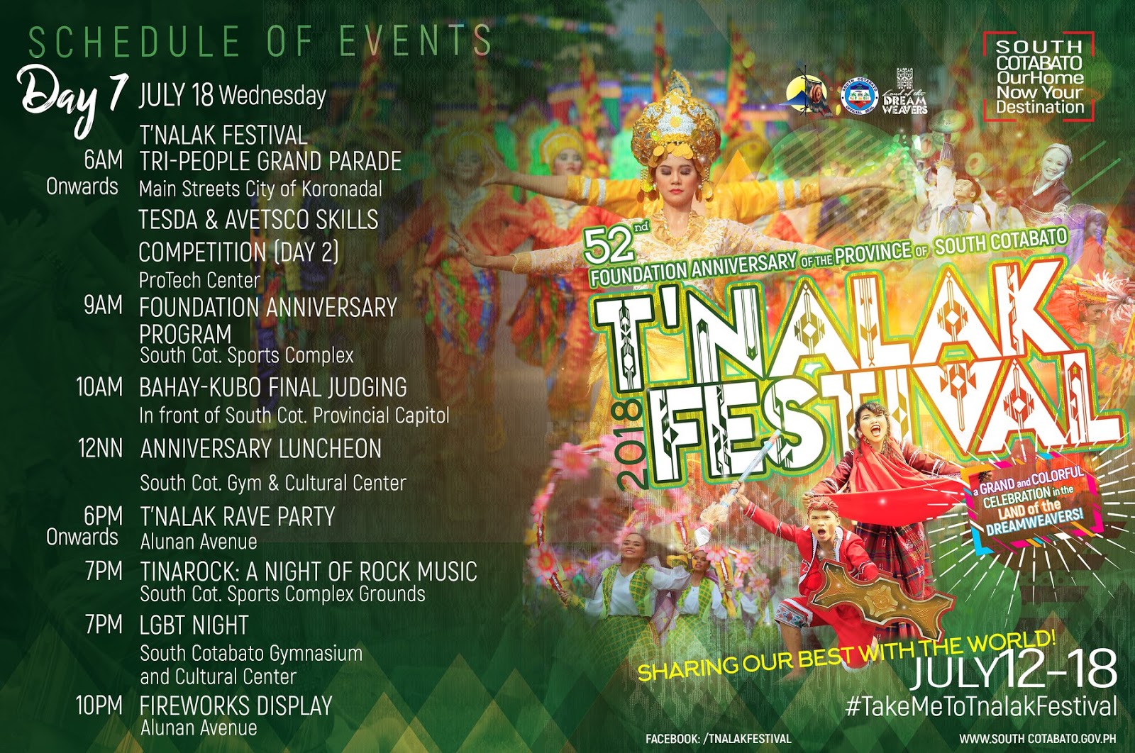 Tnalak Festival na naman! See schedule of activities here
