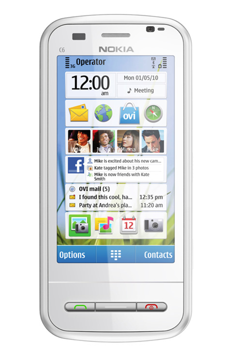 Nokia c6 white one