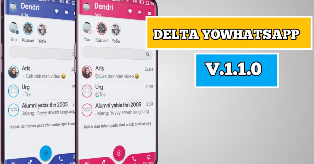 Cara Download  Delta Yowhatsapp V 1 1 0 Apk  2021 tips and 