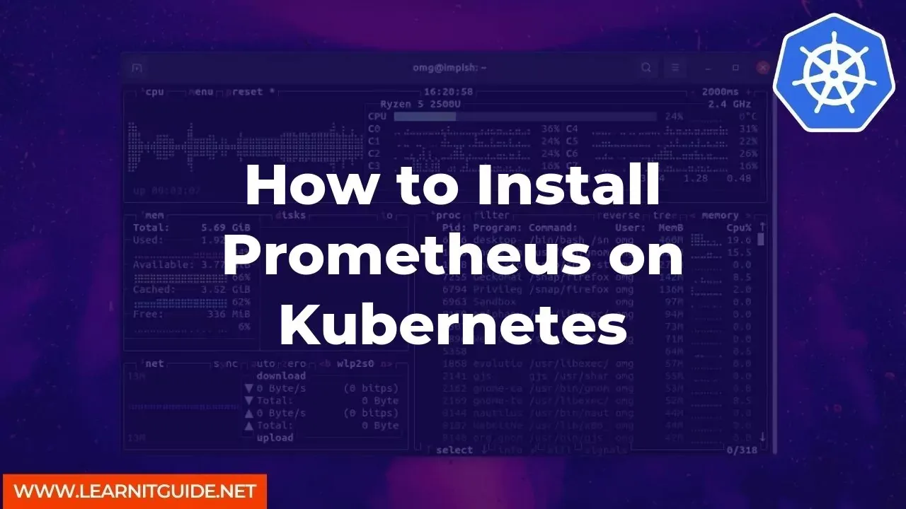 How to Install Prometheus on Kubernetes