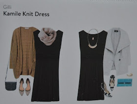 Gilli Kamile Knit Dress ~Black