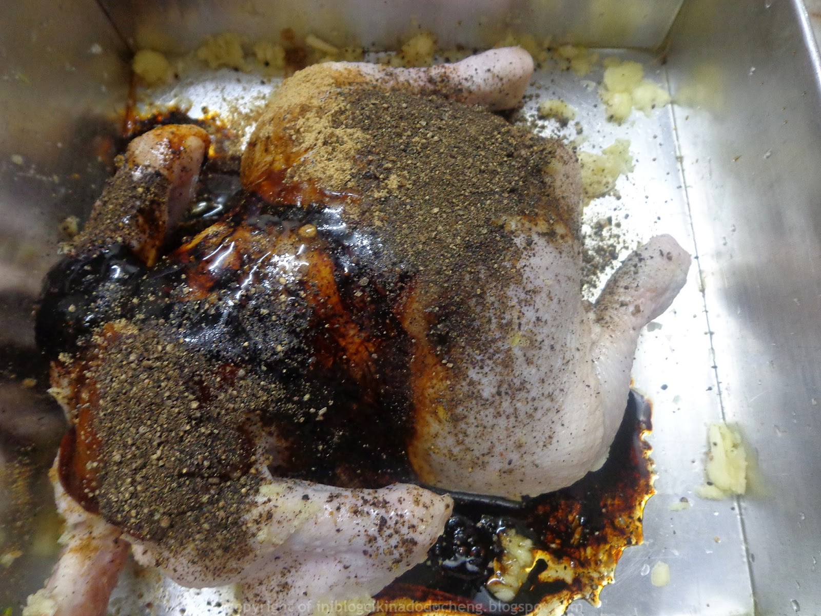 Blog cik ina do do cheng: Ayam panggang black pepper 