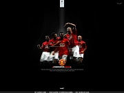 Black Wallpaper of Manchester United in black Edition (manchester united wallpaper new)