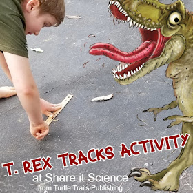 T. Rex Dinosaur Math and Science Activity